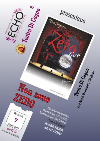 Non Sono Zero live