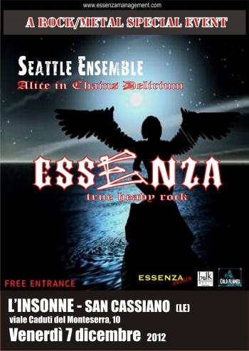 Essenza live , opening: Seattle Ensamble