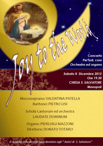 Joy To The World - concerto per soli, coro, orchestra ed organo