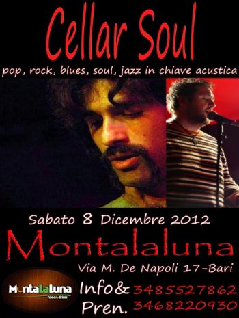 Cellar Soul (pop, rock, soul, blues, jazz in acustico)