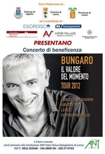 Concerto di Beneficenza di Tony Bungaro 
