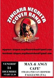 Zingara Negrita Coverband