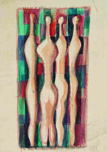 Alfredo Bortoluzzi, astrattista