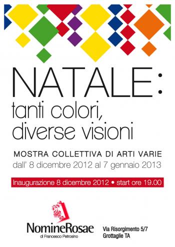 Natale: tanti colori diverse visioni
