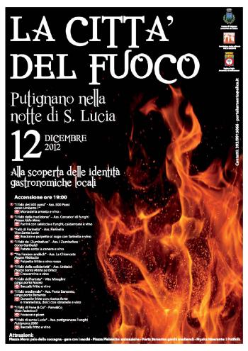 La città del Fuoco - Putignano nella notte di Santa Lucia