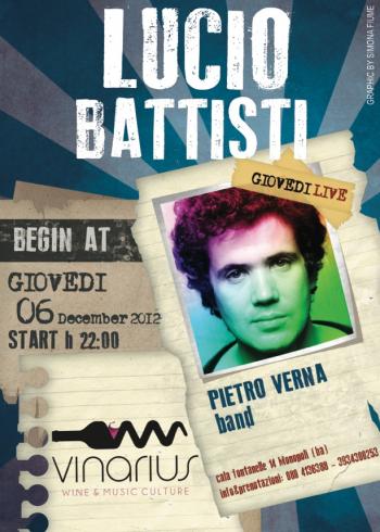 Il Giovedi live Tribute Band Lucio Battisti