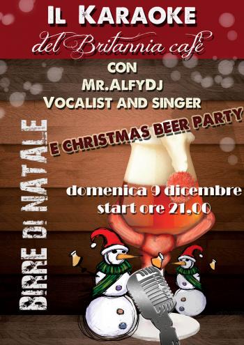 Christmas Beer Party E Karaoke Night