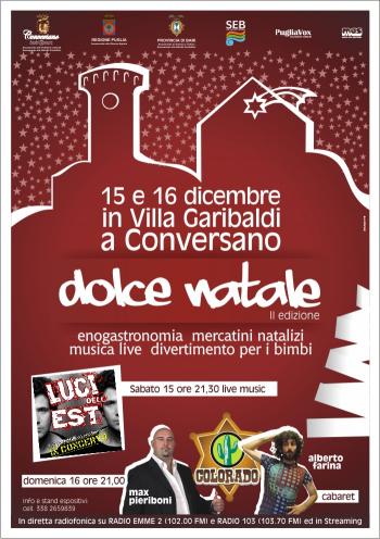 Max Pieriboni e Alberto Farina a Dolce Natale