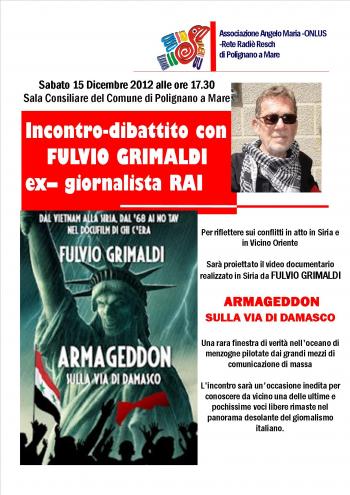 Incontro con Fulvio Grimaldi
