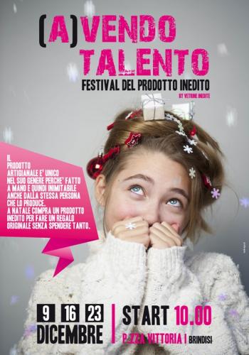“(a)Vendo Talento”: festival del prodotto inedito