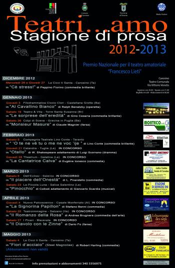 Stagione di Prosa 2012/13