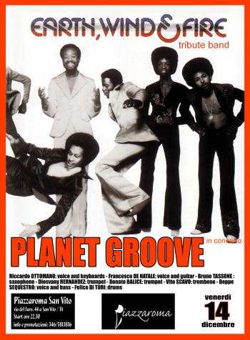 Tributo Agli Earth Wind And Fire / Planet Groove in concerto + Dj Set