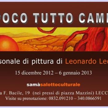 Inaugurazione Personale di Leonardo Leone