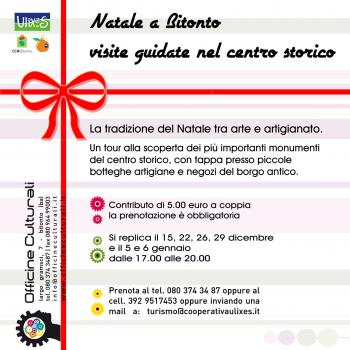 Natale a Bitonto. Visite guidate nel centro storico della città