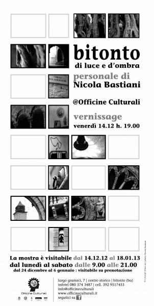 Bitonto, di Luce e d'Ombra. Mostra fotografica