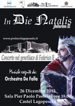 in Die Natalis - Concerto nel genetliaco di Federico II di Svevia