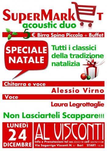 L'aperitivo della Vigilia con i Super Market