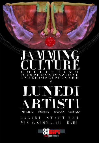 Jamming Culture al Lunedì degli artisti 