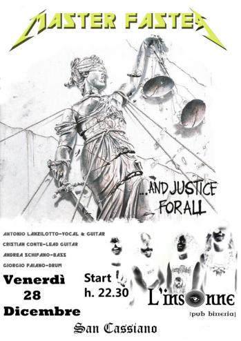 Master Faster Live - Metallica Tribute