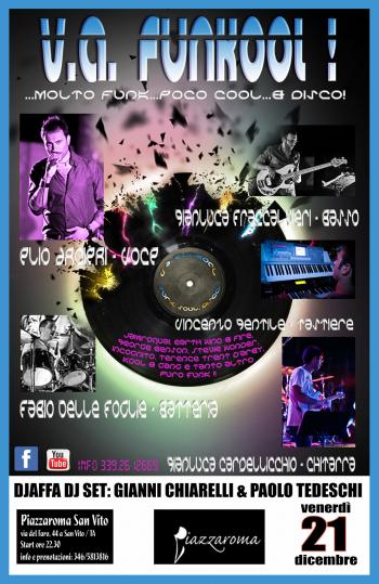 V. A. Funkool in concerto + Djaffa dj set (Gianni Chiarelli & Paolo Tedeschi)