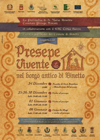 Presepe Vivente Nel Borgo Antico Di Binetto - IX^ Edizione