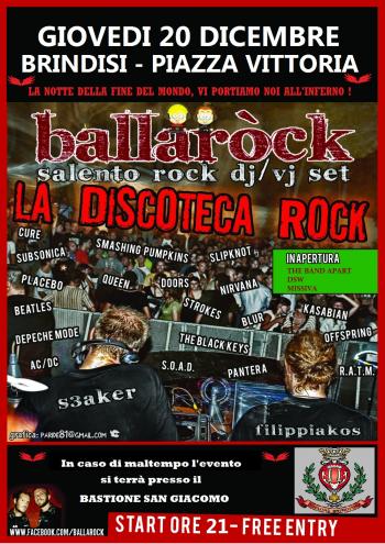 Ballarock in piazza