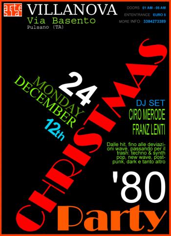 Party anni '80 - il Party di Natale