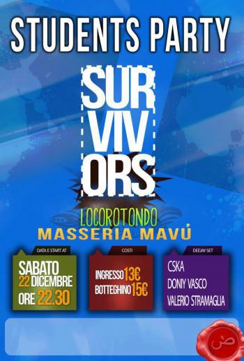 Survivors, Students Party, la festa dei sopravvissuti