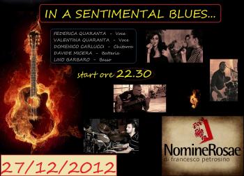 In A Sentimental Blues...