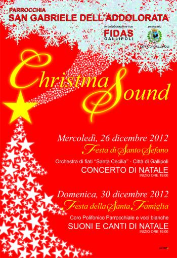Christmas Sound - Concerti di Natale 2012