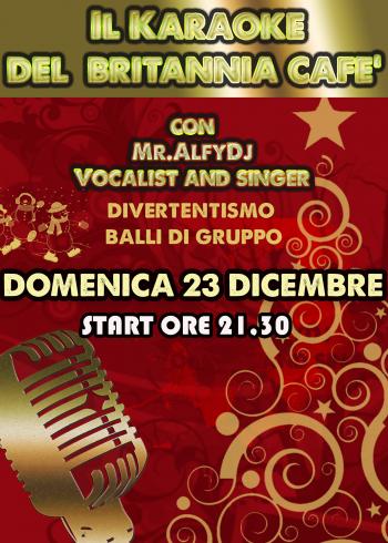 Karaoke Night Al  Britannia Cafè