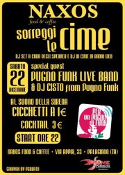 Sorreggi Le Cime: Per Un Pugno Di Funk live Band & Dj Cisto + Dj Set Con Gli Speaker & Deejay Di Cime Di Radioweb