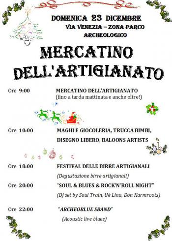 Mercatino dell'artigianato, spettacoli e degustazioni di birre artigianali