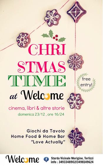 Christmas Time at Welcome - Cinema, Libri e Altre Storie