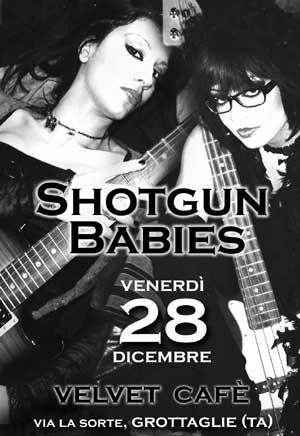 Shotgun Babies in concerto 