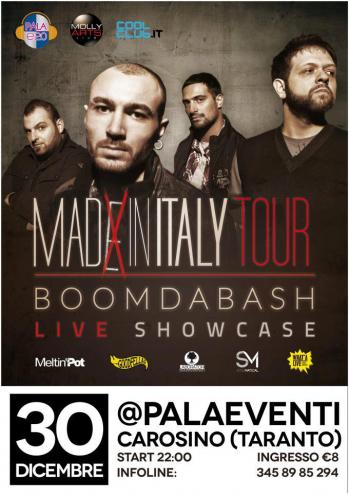 Boomdabash in concerto