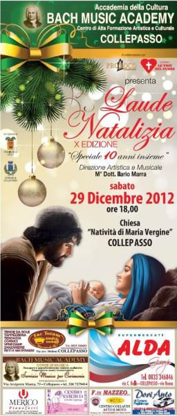 Laude Natalizia X Edizione -  Speciale “10 Anni Insieme” 