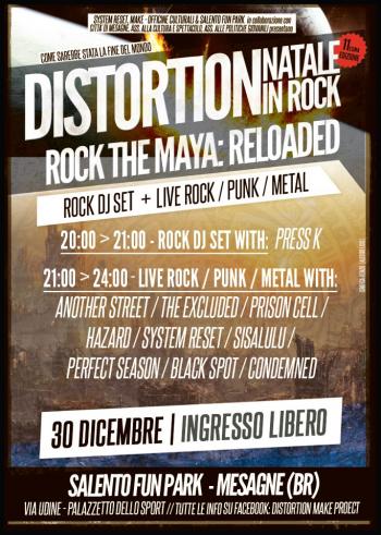 Distortion Natale in Rock– Rock The Maya: Reloaded