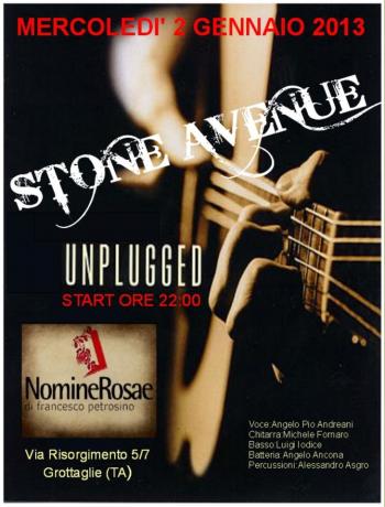 Debutto musicale degli Stone Avenue