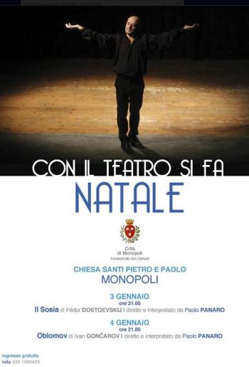 Con il Teatro si fa Natale con Paolo Panaro