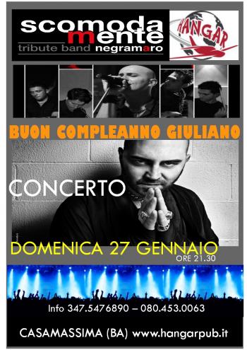 Scomodamente - Negramaro tribute band per la Domenica live