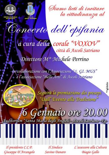 Concerto dell'Epifania ad Ascoli Satriano