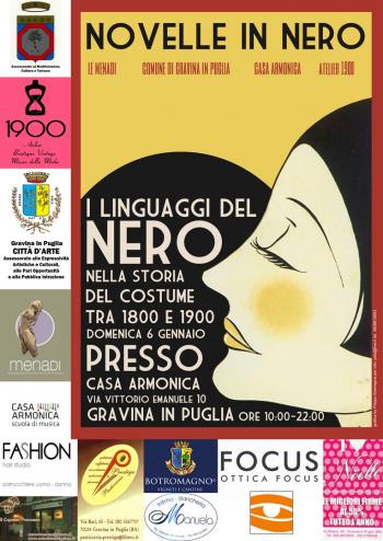 Novelle in Nero i Linguaggi Del Nero Nella Storia Del Costume Tra 1800 e 1900
