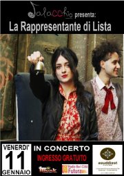 La Rappresentante di Lista in concerto