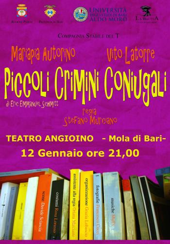 Piccoli Crimini Coniugali di Eric Emanuel Schmitt 
