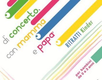 Ritratti Kinder: di concerto, con mamma e papà