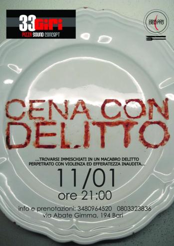 Cena con Delitto 