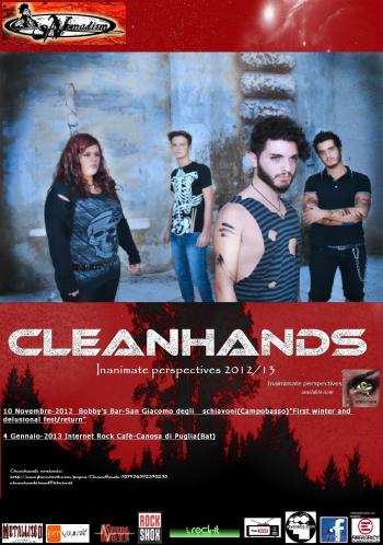 Cleanhands live Inanimate perspectives 2013