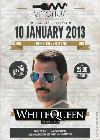 White Queen live Tributo Ufficiale ai The Queen