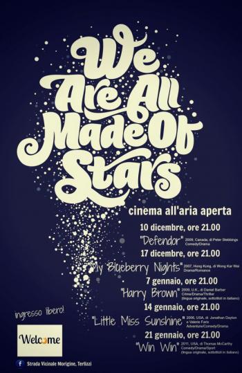 We Are All Made of Stars Cinema All'aria Aperta